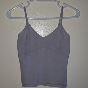 Anthropologie lavender easel tank
